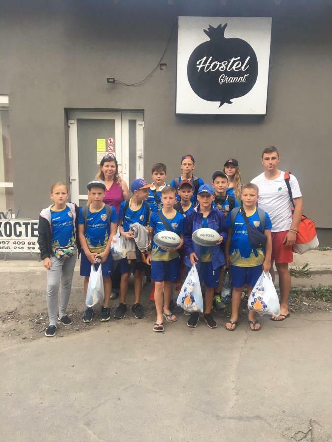 Hostel -Hotel Granat Rivne City 外观 照片